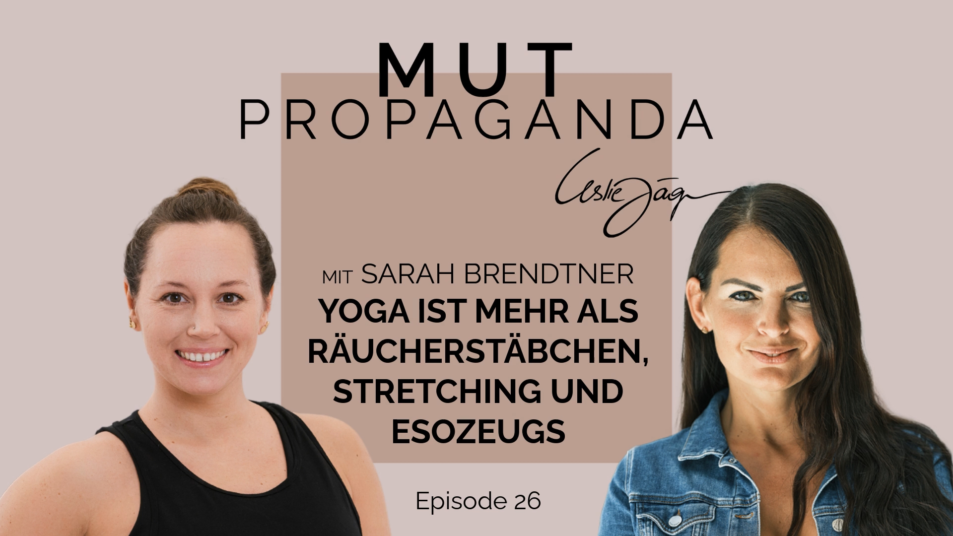 Yoga ist mehr als Räucherstäbchen, Stretching und Esozeugs. Im Interview mit Sarah Brendtner.