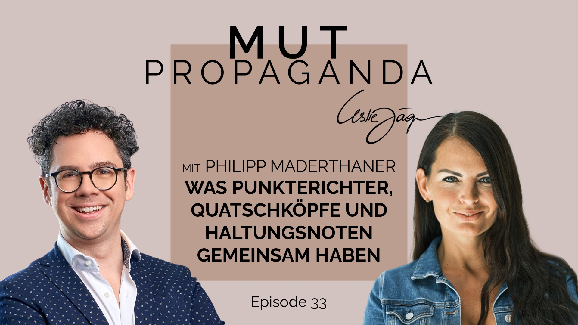 Was Punkterichter, Quatschköpfe und Haltungsnoten gemeinsam haben. Im Interview mit Philipp Maderthaner.