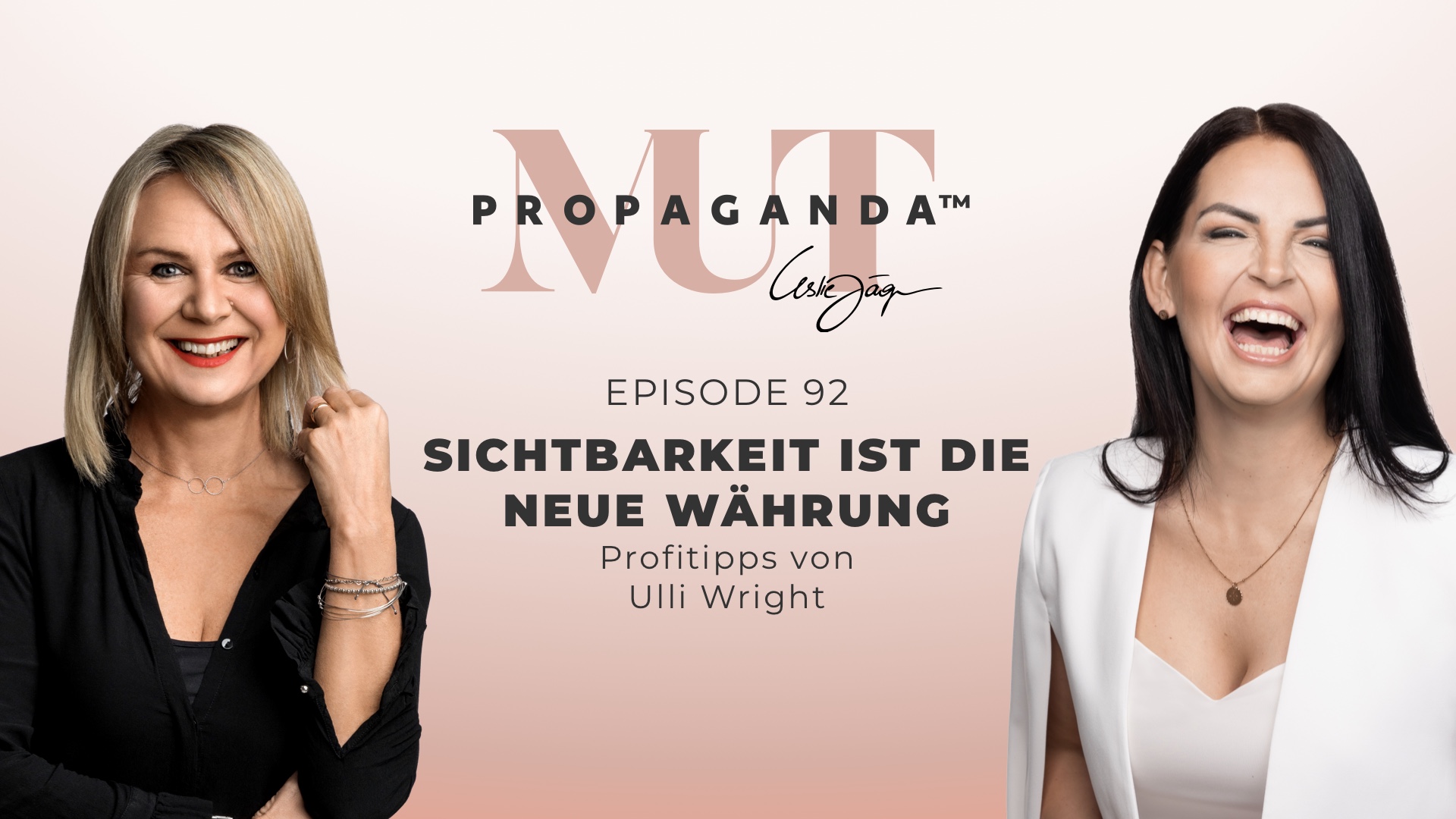 Sichtbarkeit ist die neue Währung – Profitipps von Ulli Wright